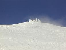 Sendeanlage im Winter
